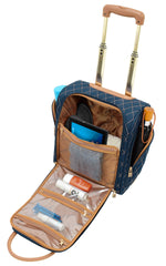London Fog Queensbury 15" Under the Seat Bag ( Navy , One Size ) Navy One Size U1