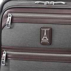 Travelpro Platinum Elite Softside Expandable Luggage, 2 Wheel Upright Suitcase, USB Port, Men and Women ( Vintage Grey , Carry-On 22-Inch ) Vintage Grey Carry On 22 Inch U11