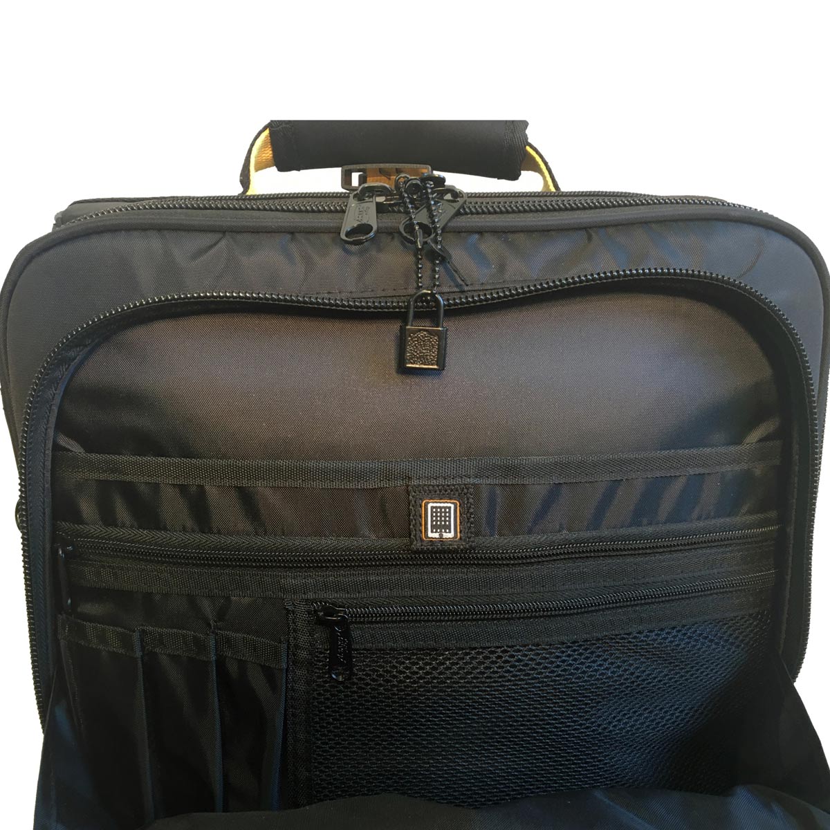 A.Saks 17" Expandable Upright Under-the-Seat Carry-on ( Black , One Size ) Black One Size U5