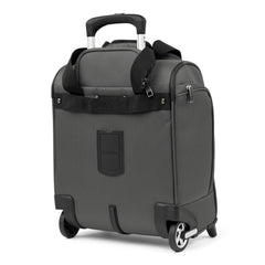 Travelpro Luggage Maxlite 5 Softside Lightweight Rolling Underseat Compact Carry on Upright 2 Wheel Bag, Men and Women ( Shadow Grey , 15-Inch ) Shadow Grey 15 Inch U5