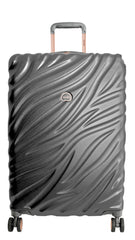 Delsey Alexis Lightweight Luggage, Double Wheel Hardshell Suitcases, Expandable Spinner Suitcase with TSA Lock and Carry On U5