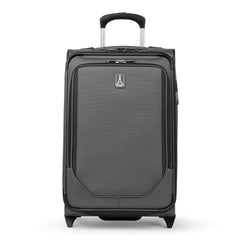 Travelpro Crew Classic Lightweight Softside Expandable Luggage, 8 Wheel Spinner Suitcase, Men and Women ( Titanium Grey , Carry-On ) Titanium Grey Carry On U1