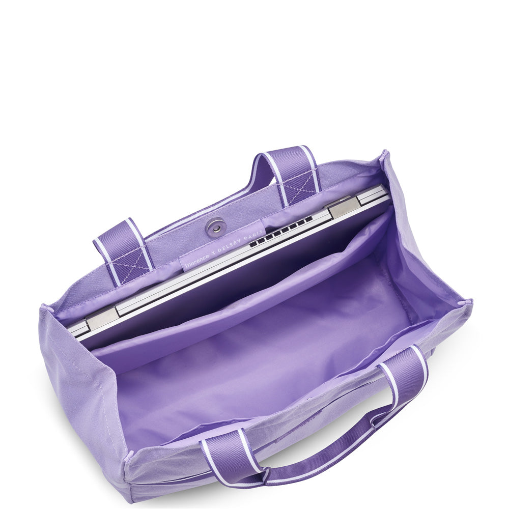 florence by mills x DELSEY PARIS Totes the Best ( Lavender , Personal Bag ) Lavender Personal Bag U1