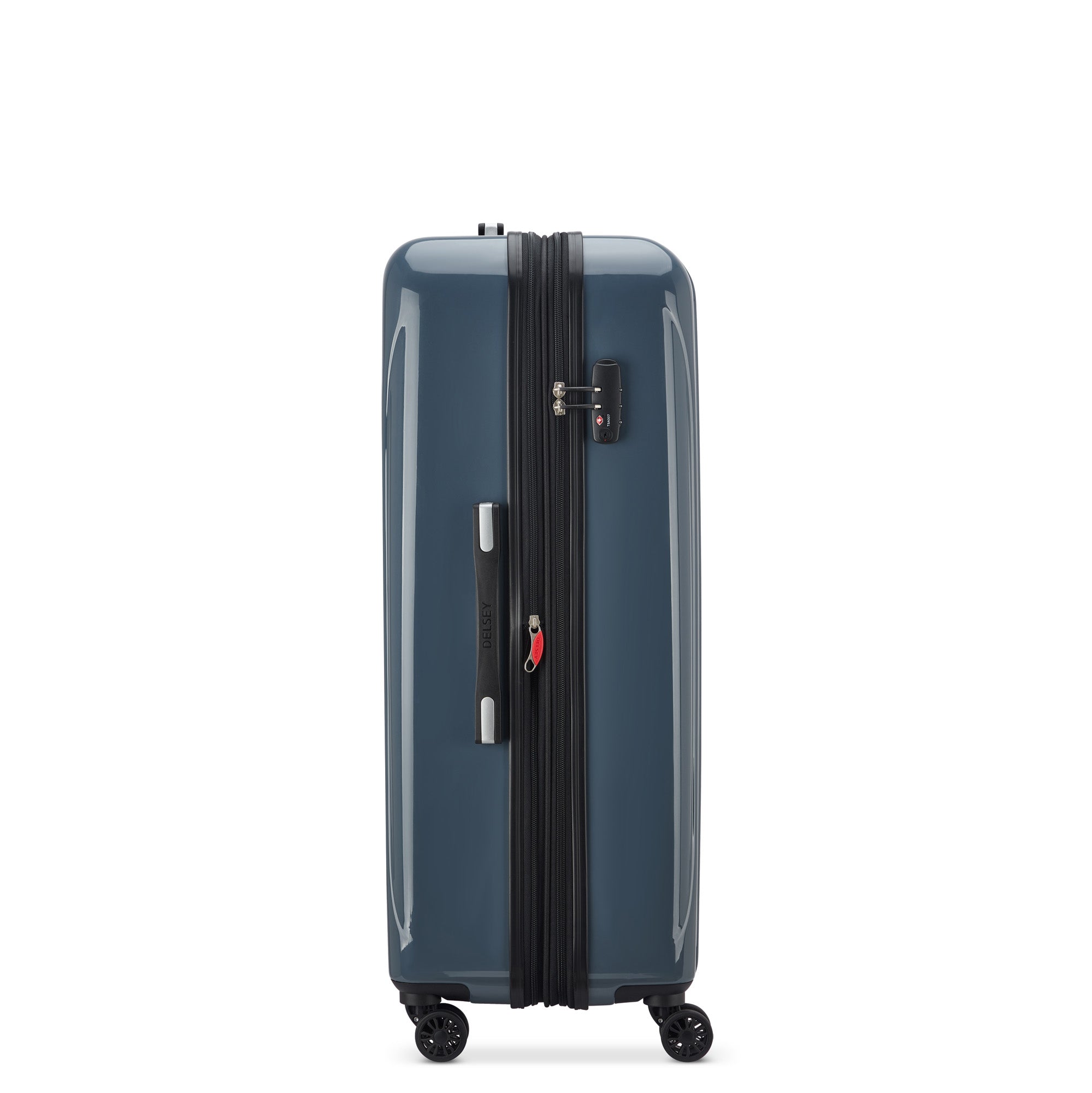DELSEY Paris Helium Aero Hardside Expandable Luggage with Spinner Wheels ( Orion Blue , Checked-Large 29 Inch ) Orion Blue Checked Large 29 Inch U12