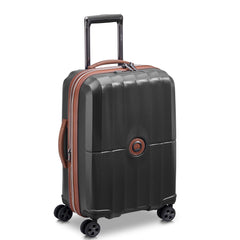 DELSEY Paris St. Tropez Hardside Expandable Luggage with Spinner Wheels Black Checked Large 28 Inch U2