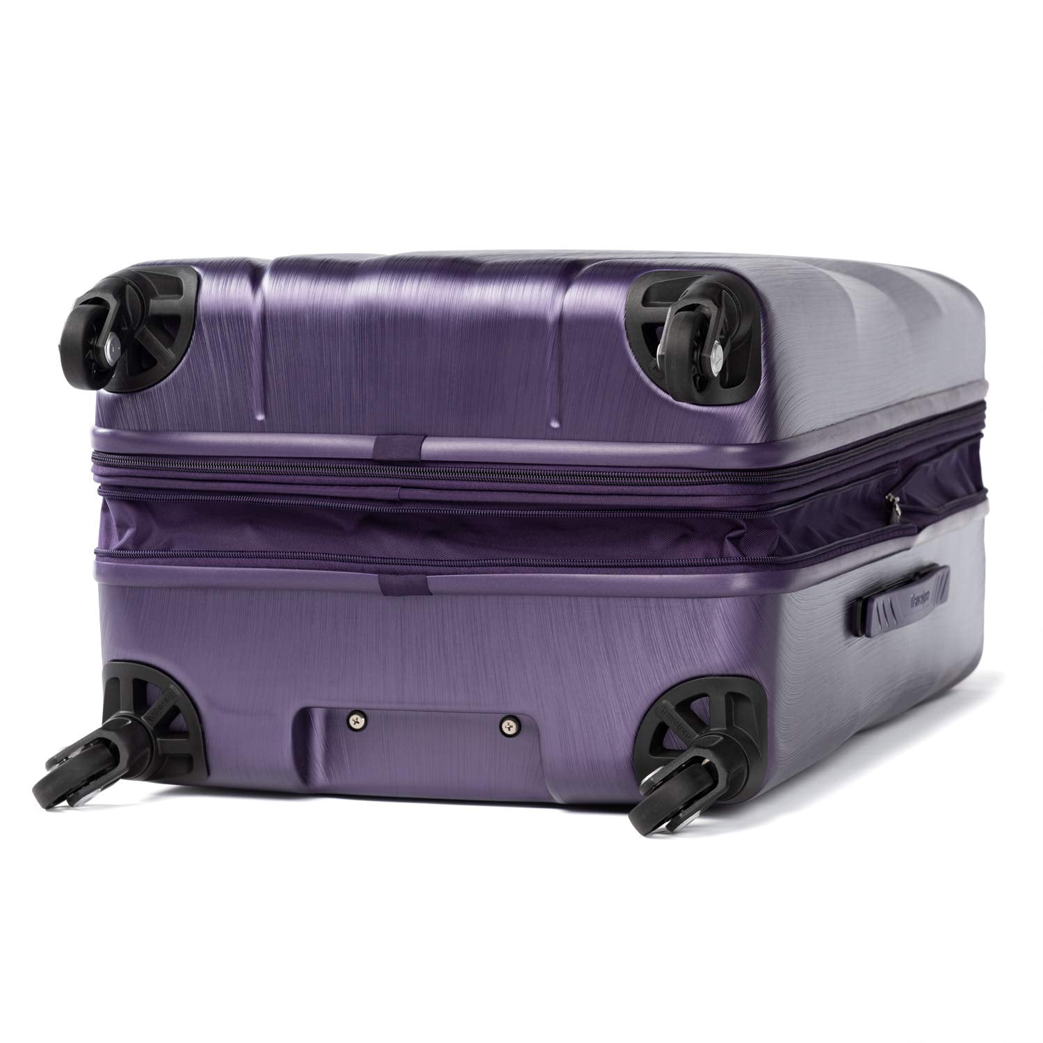 Travelpro Maxlite 5 Hardside Spinner Wheel Luggage ( Imperial Purple , Checked-Medium 25-Inch ) Imperial Purple Checked Medium 25 Inch U3