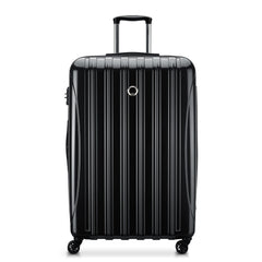 DELSEY Paris Helium Aero Hardside Expandable Luggage with Spinner Wheels ( Black , Checked-Large 29 Inch ) Black Checked Large 29 Inch U33