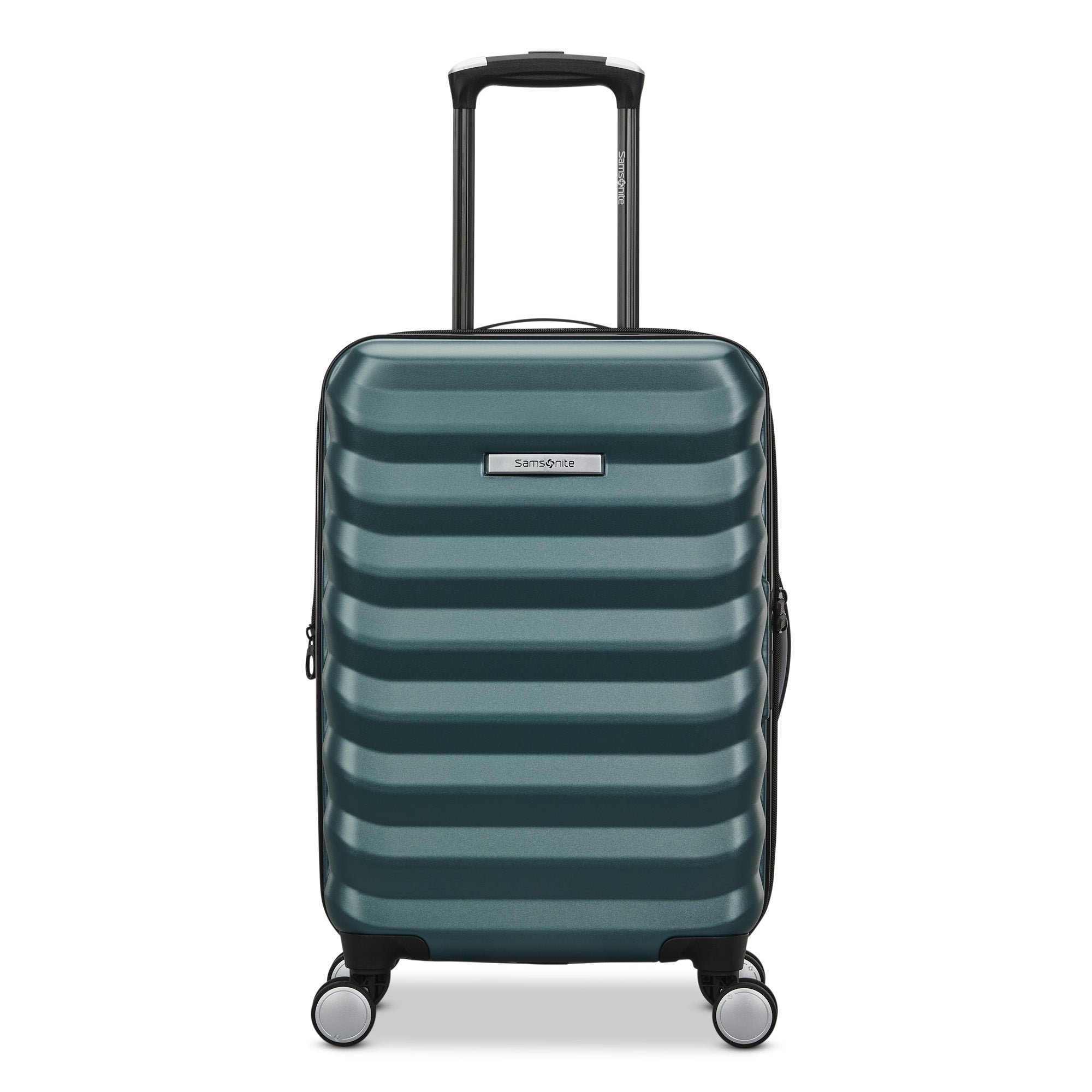 Samsonite Hard-Sided 20-Inch Lightweight Carry On Expandable Element Suitcase: Durable, 360 Spinner Wheels, Adjustable Telescopic Handle, TSA-Approved Lock ( Bistro Green , 20-Inch Carry-On ) Bistro Green 20 Inch Carry On U1