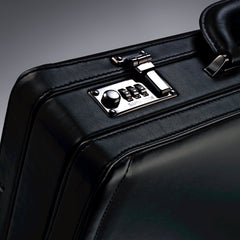 Samsonite Bonded Leather Attache 15.6 Black One Size U2