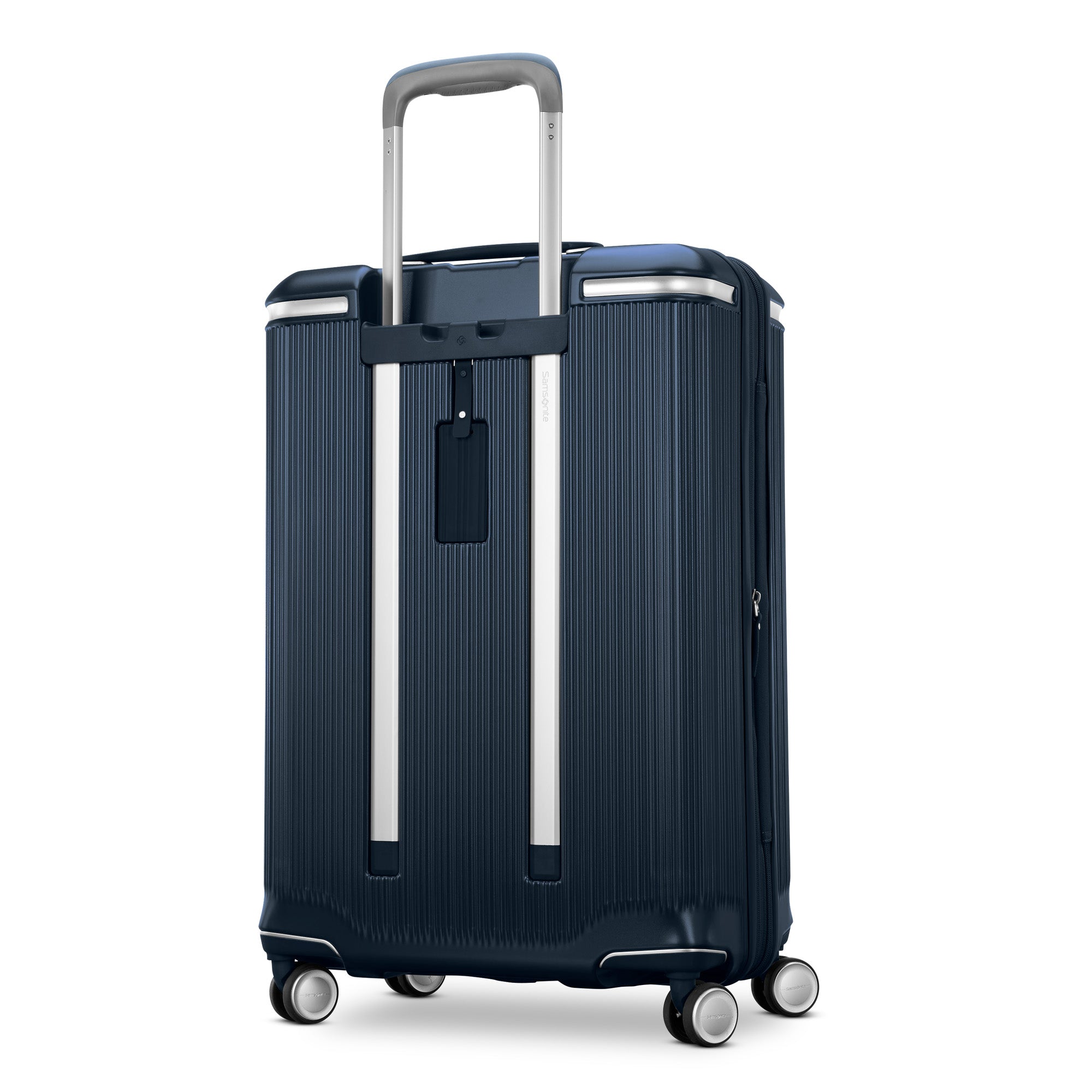 Samsonite Silhouette 18 Hardside Medium Expandable Spinner ( Deep Navy , One Size ) Deep Navy One Size U1