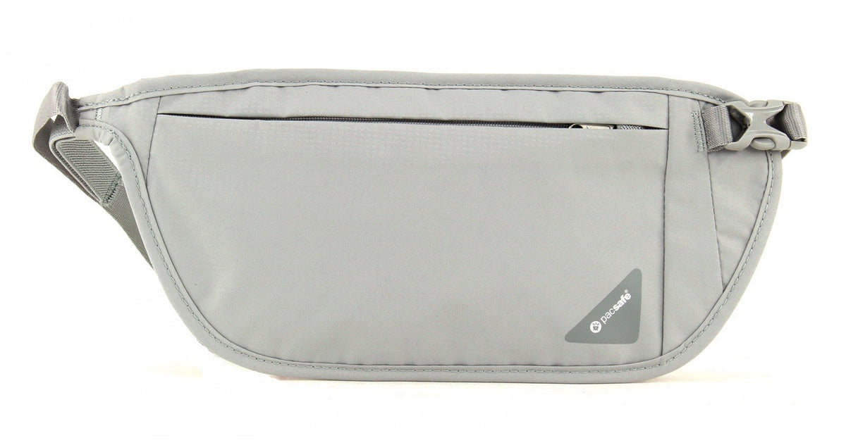 Pacsafe Coversafe V100 RFID Blocking Waist Wallet ( Neutral Grey , One Size ) Neutral Grey One Size U1