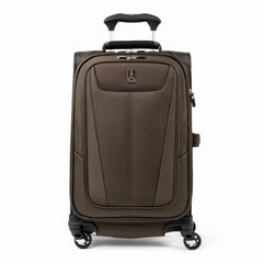Travelpro Maxlite 5 Softside Expandable Luggage with 4 Spinner Wheels, Lightweight Suitcase, Men and Women Mocha Carry On 21 Inch U19