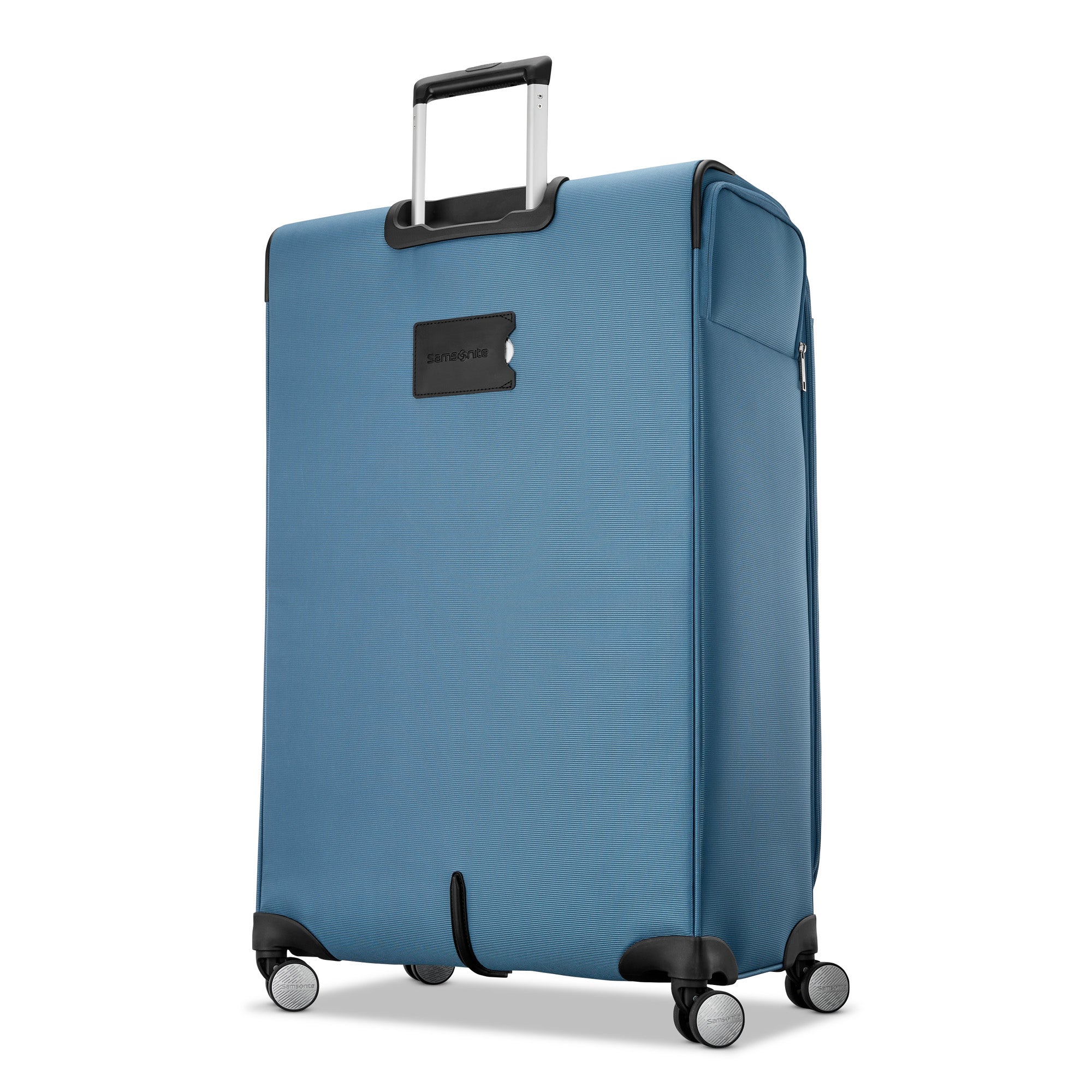 Samsonite Element Soft-Sided 29-Inch Lightweight Large Checked Expandable Suitcase: Durable, 360 Spinner Wheels, Adjustable Telescopic Handle, 2 Front & 1 Side Pocket ( Captains Blue , 29-Inch Checked-Large ) Captains Blue 29 Inch Checked Large U8