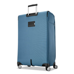 Samsonite Element Soft-Sided 29-Inch Lightweight Large Checked Expandable Suitcase: Durable, 360 Spinner Wheels, Adjustable Telescopic Handle, 2 Front & 1 Side Pocket ( Captains Blue , 29-Inch Checked-Large ) Captains Blue 29 Inch Checked Large U8