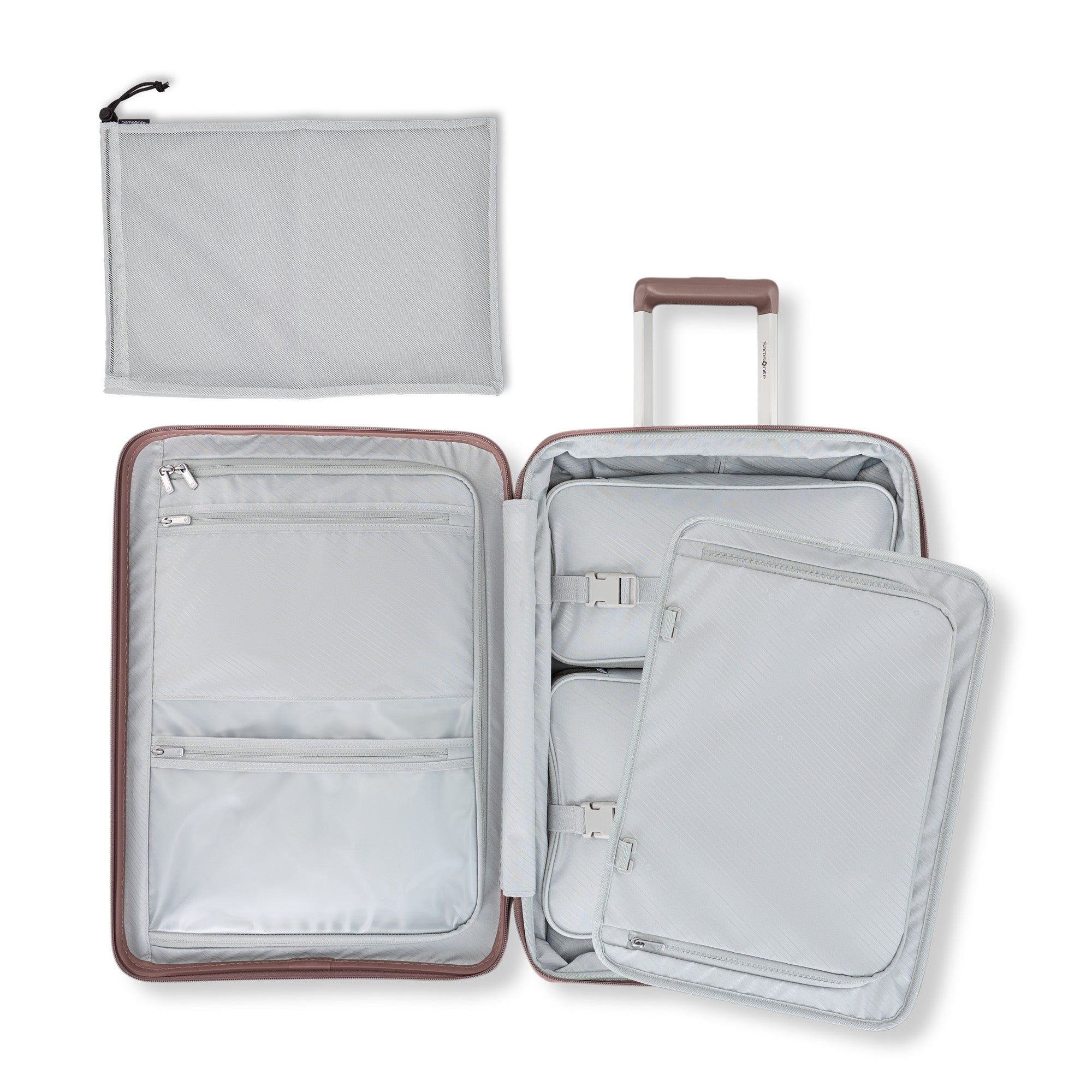 Samsonite Elevation Plus Carry-On Hardside Luggage ( Chocolate Mauve , One Size ) Chocolate Mauve One Size U2