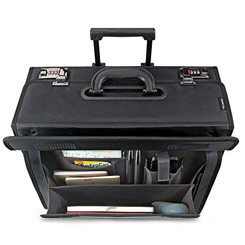 Solo New York Herald Rolling Catalog Case ( Black , One Size ) Black One Size U2