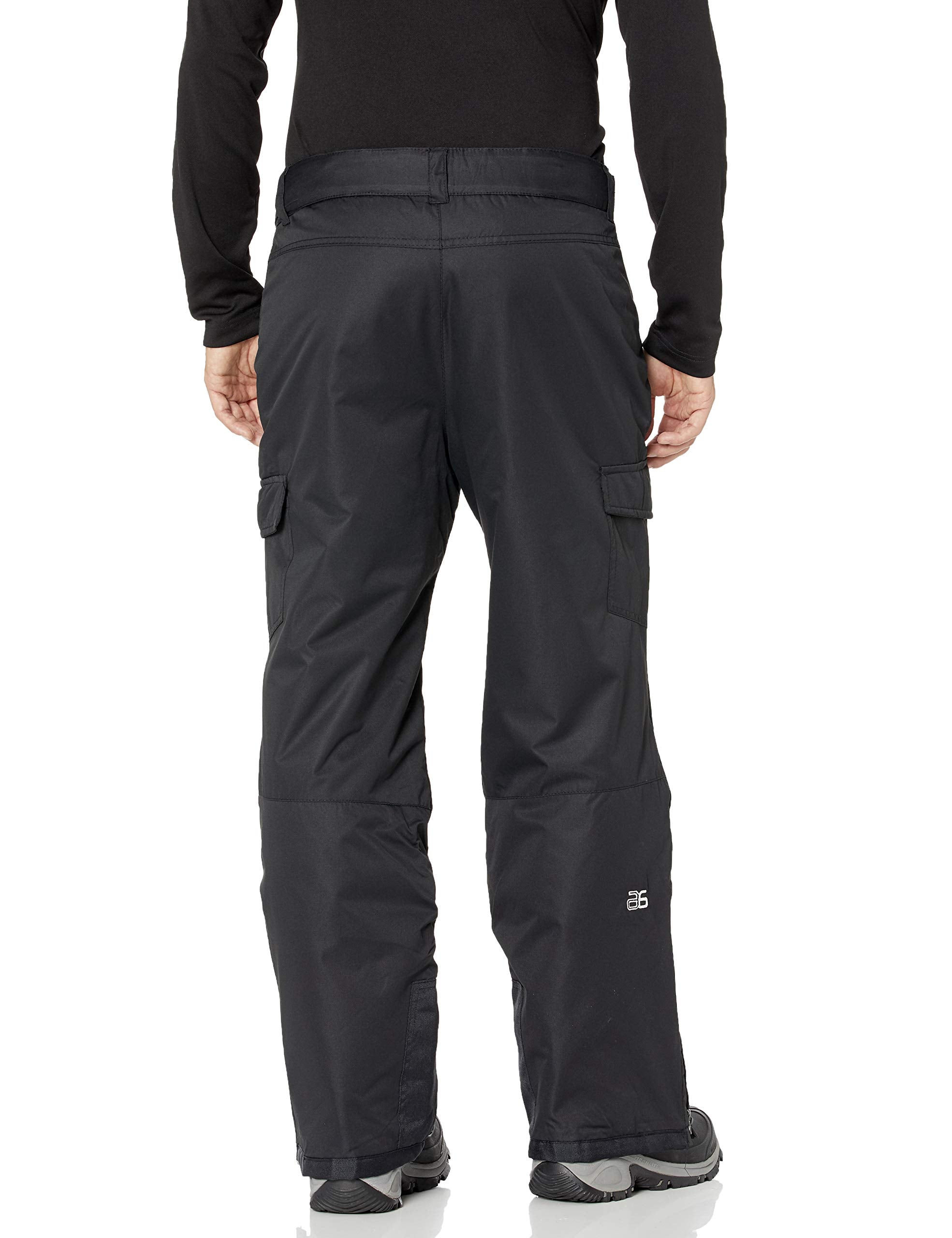 Arctix Men's Insulated Snowsports Cargo Pant ( Black , Large/32" Inseam ) Black Large 32 Inseam U1