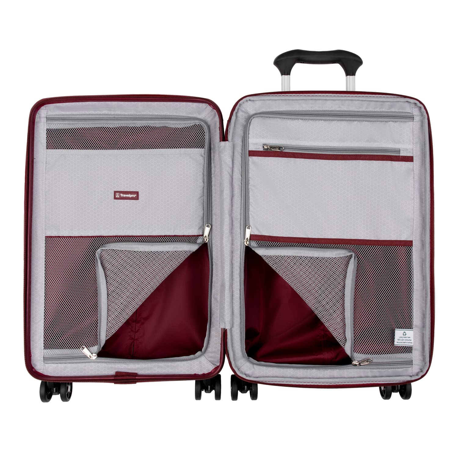 Travelpro Maxlite Air Hardside Expandable Luggage, 8 Spinner Wheels, Lightweight Hard Shell Polycarbonate U7
