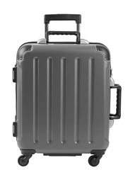 VinGardeValise Petite | Wine Travel Suitcase | All-purpose Luggage | ( Small Size 22.5") 8 Bottles Grey One Size U1