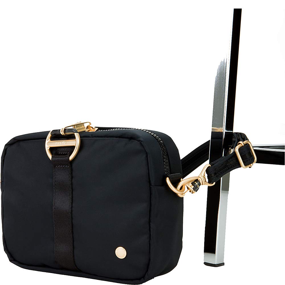 Pacsafe CX Square Crossbody ( Black , One Size ) Black One Size U1