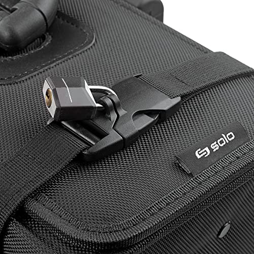 Solo New York Morgan Rolling Catalog Case ( Black , One Size ) Black One Size U1