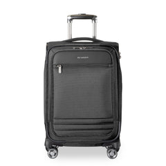 Ricardo Beverly Hills Ashbury Softside Luggage, Expandable Suitcase, Lightweight Sustainable rPET Travel Bag with TSA Lock & Dual Spinner Wheels, 20-inch Carry-on ( Black , Carry-On 20-Inch ) Black Carry On 20 Inch U1