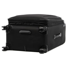 Travelpro Platinum Elite Softside Expandable Luggage, 8 Wheel Spinner Suitcase, USB Port, Suiter, Men and Women Shadow Black Checked Large 29 Inch U9