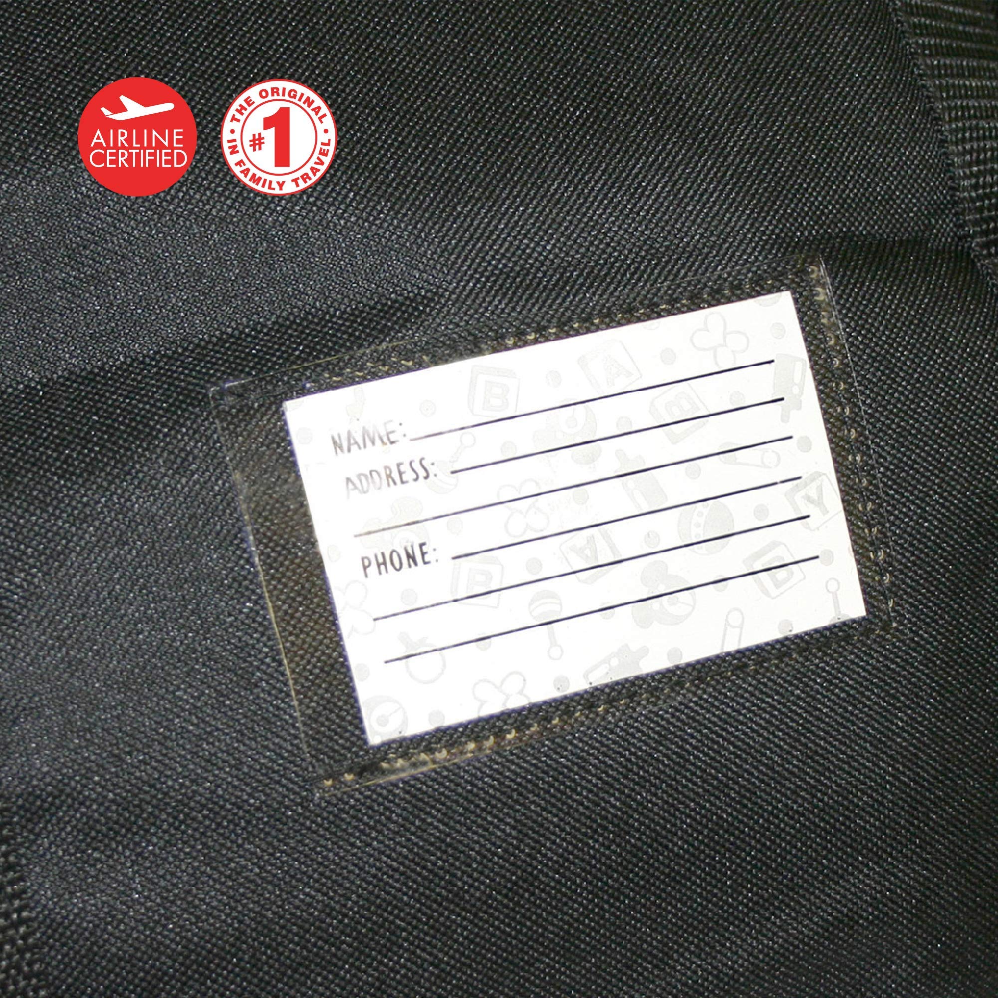 J.L. Childress Heavy Duty Umbrella Stroller Travel Bag with Padded End for Wheels Black One Size U1