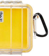 Pelican 1040 Micro Case - for iPhone, Cell Phone, GoPro, Camera, and More ( Yellow/Clear , 1040 ) Yellow/Clear 1040 U1