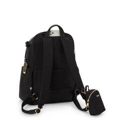 TUMI Celina Backpack ( Black/Gold , One Size ) Black/Gold One Size U1