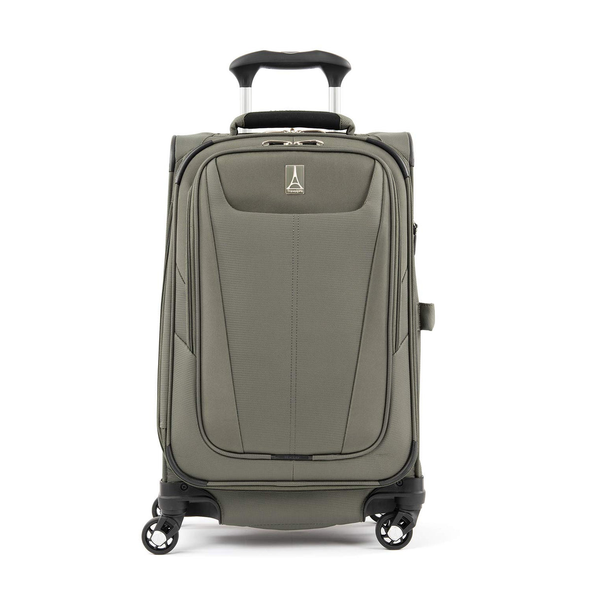 Travelpro Maxlite 5 Softside Expandable Luggage with 4 Spinner Wheels, Lightweight Suitcase, Men and Women Slate Green Carry On 21 Inch U14
