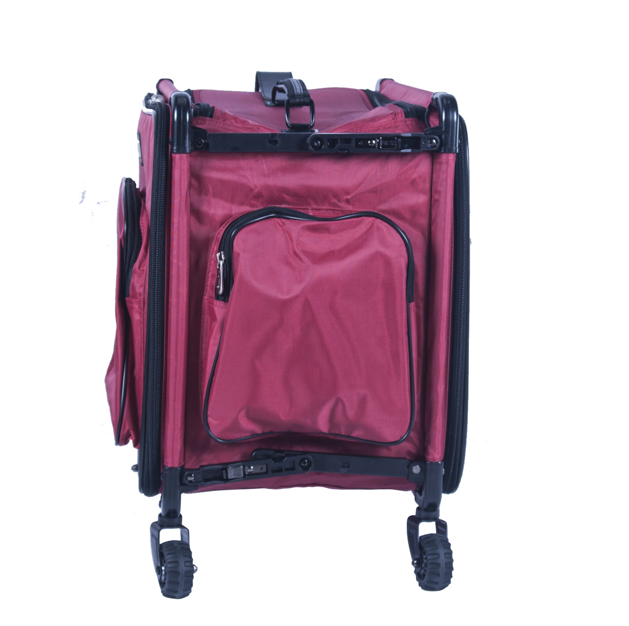 Tutto Serger Tote on Wheels ( Cherry Red , 17" ) Cherry Red 17 U1