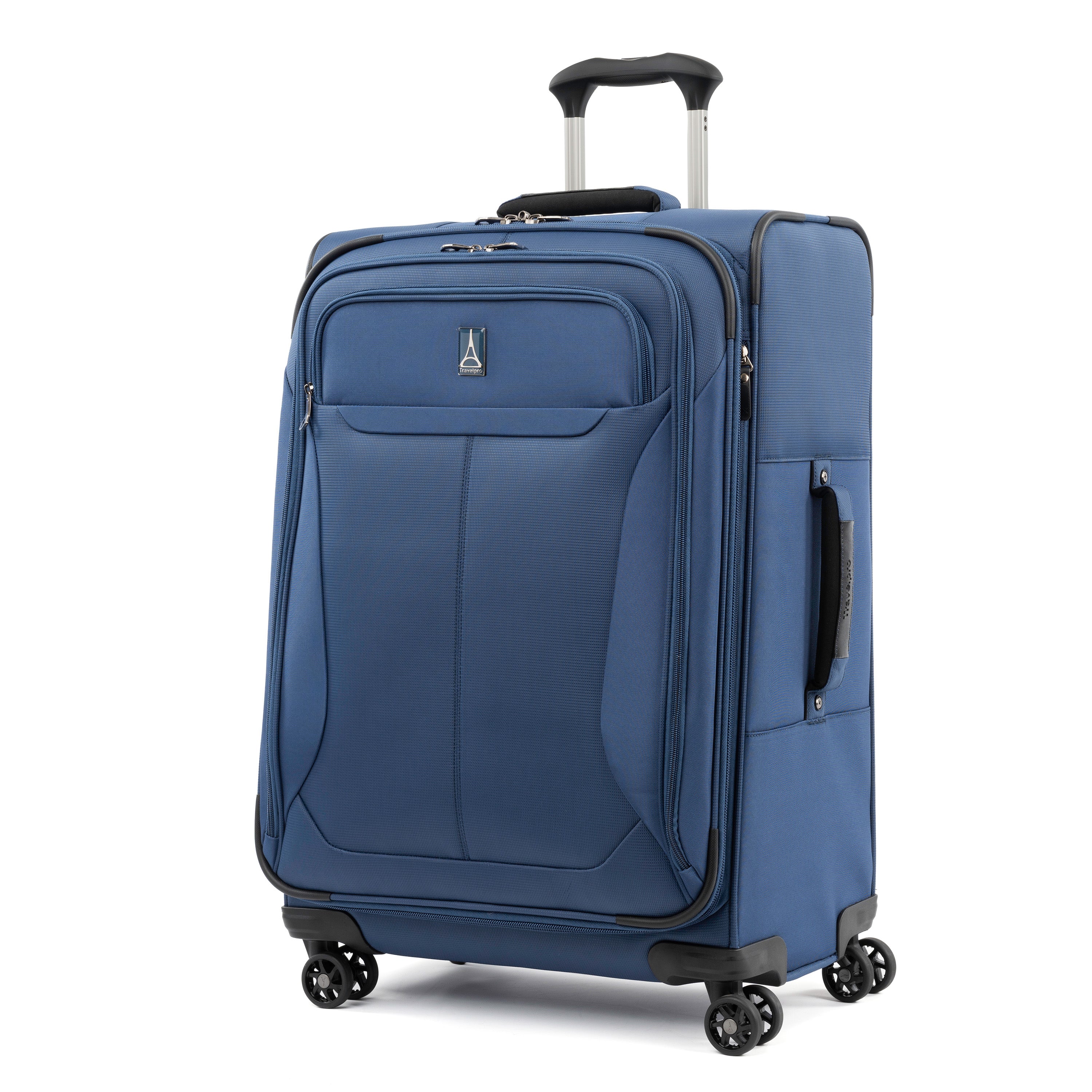 Travelpro Tourlite Softside Expandable Luggage with 4 Spinner Wheels, Lightweight Suitcase, Men and Women ( Blue , Carry-On 21-Inch ) Blue Carry On 21 Inch U37