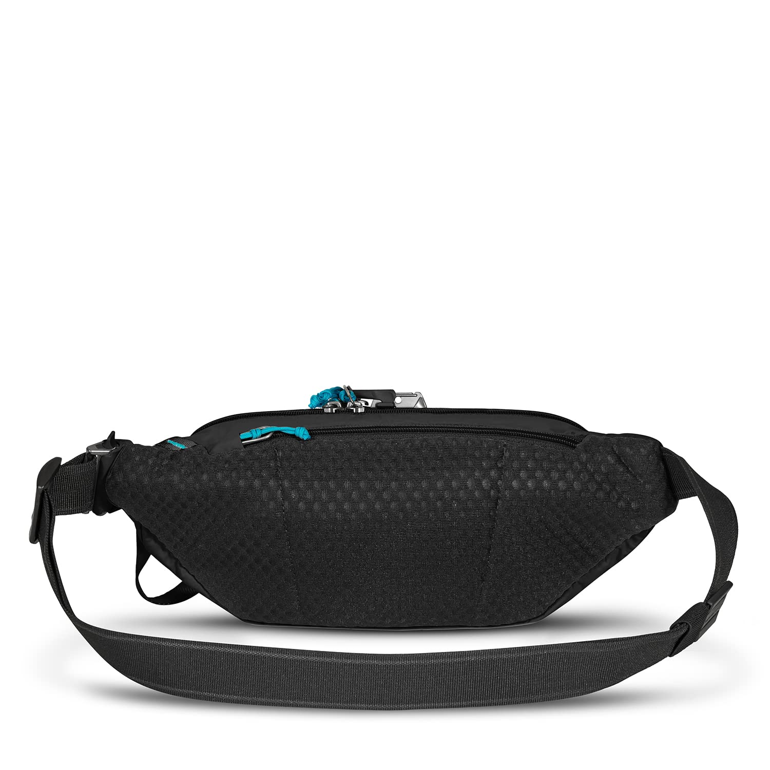 Pacsafe Eco Anti Theft Waist Pack ( ECONYL Black , One Size ) ECONYL Black One Size U3