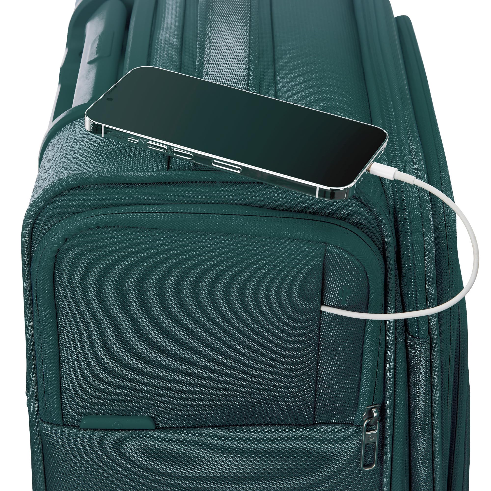Samsonite UpLIFT Lightweight Softside Expandable Luggage ( Emerald Green , Carry-On ) Emerald Green Carry On U1