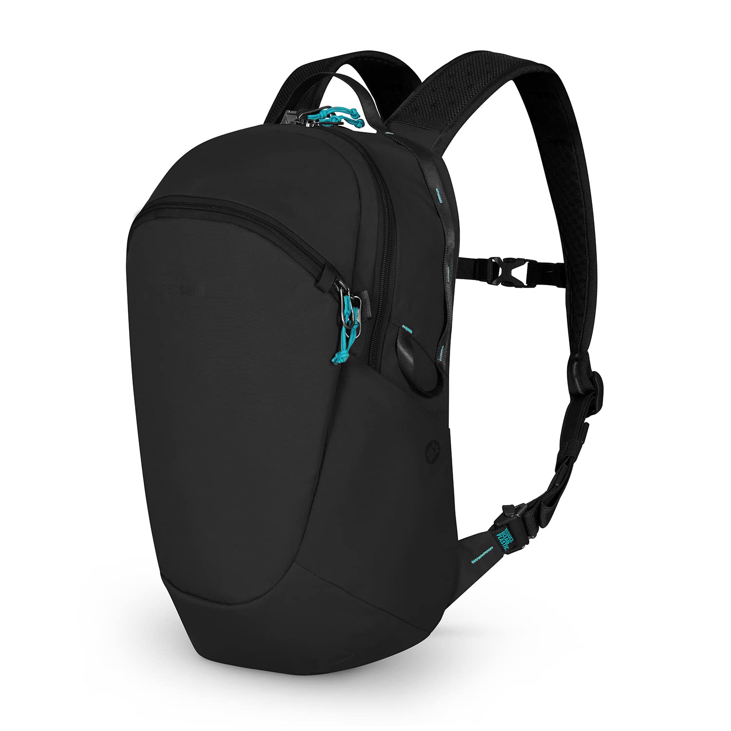 Pacsafe ECO 18L Anti Theft Backpack ( Econyl Black , One Size ) Econyl Black One Size U1