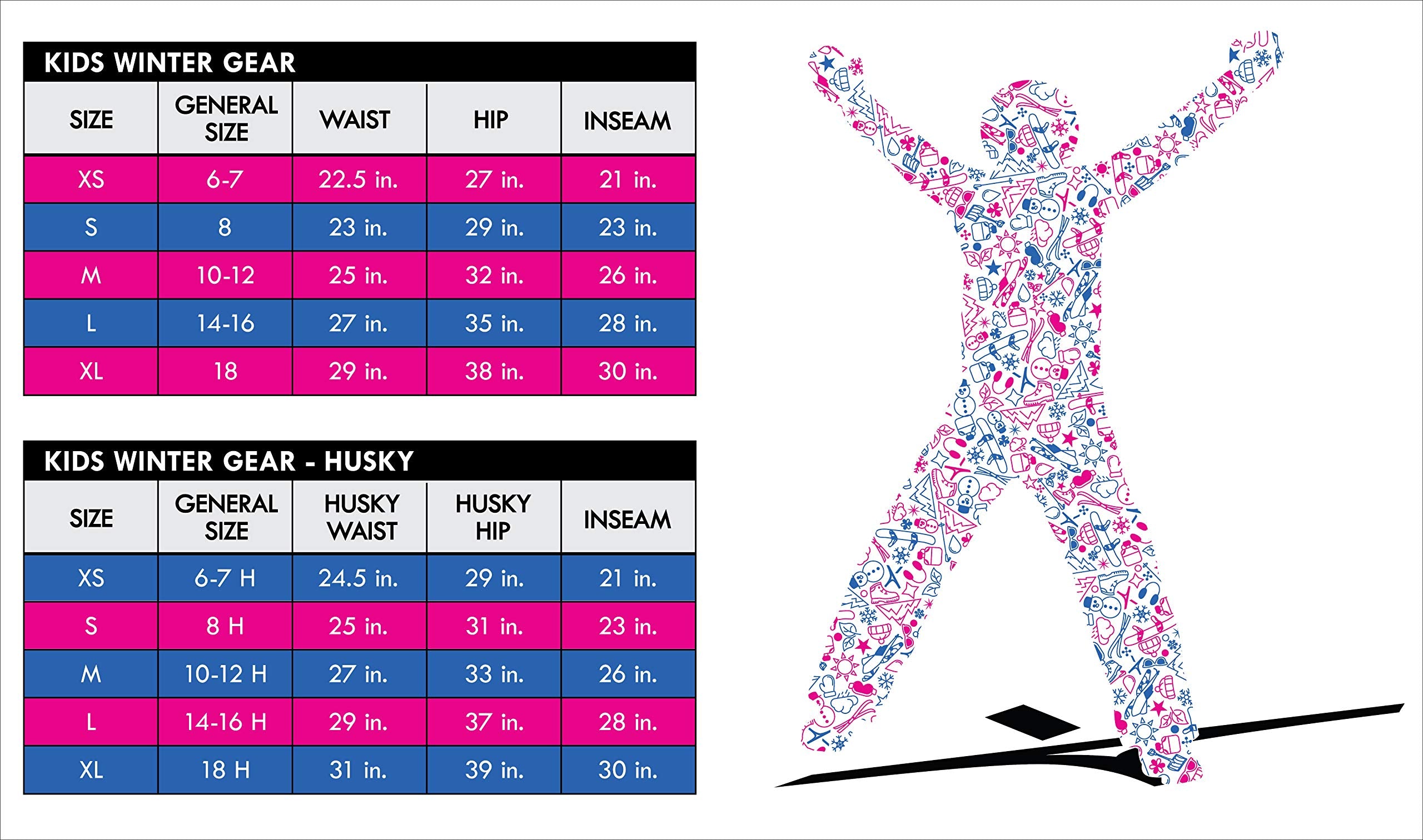 Arctix Kids Snowsports Cargo Snow Pants with Articulated Knees White Multi Camo Medium Husky U1