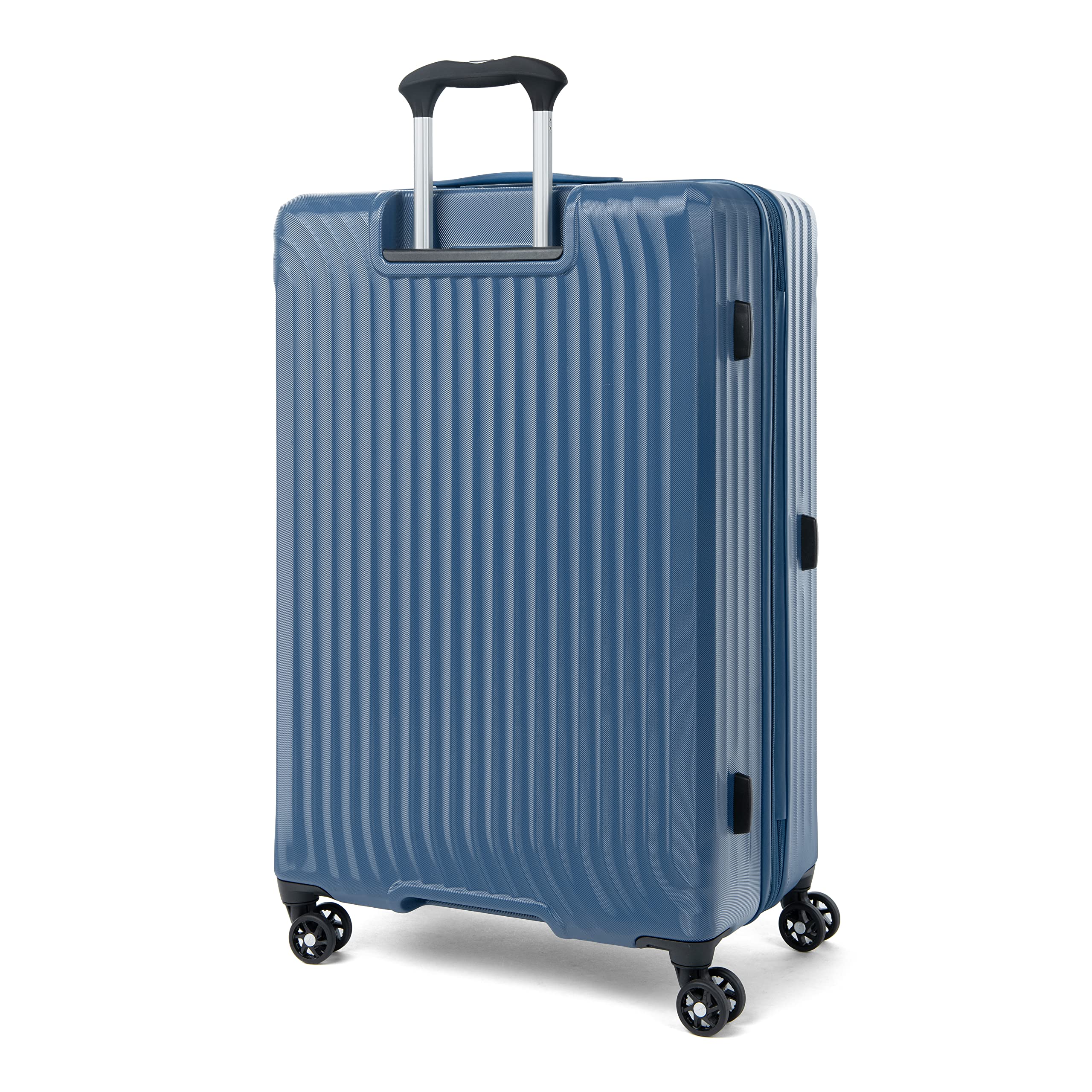 Travelpro Maxlite Air Hardside Expandable Luggage, 8 Spinner Wheels, Lightweight Hard Shell Polycarbonate ( Ensign Blue , Checked-Large 28-Inch ) Ensign Blue Checked Large 28 Inch U4
