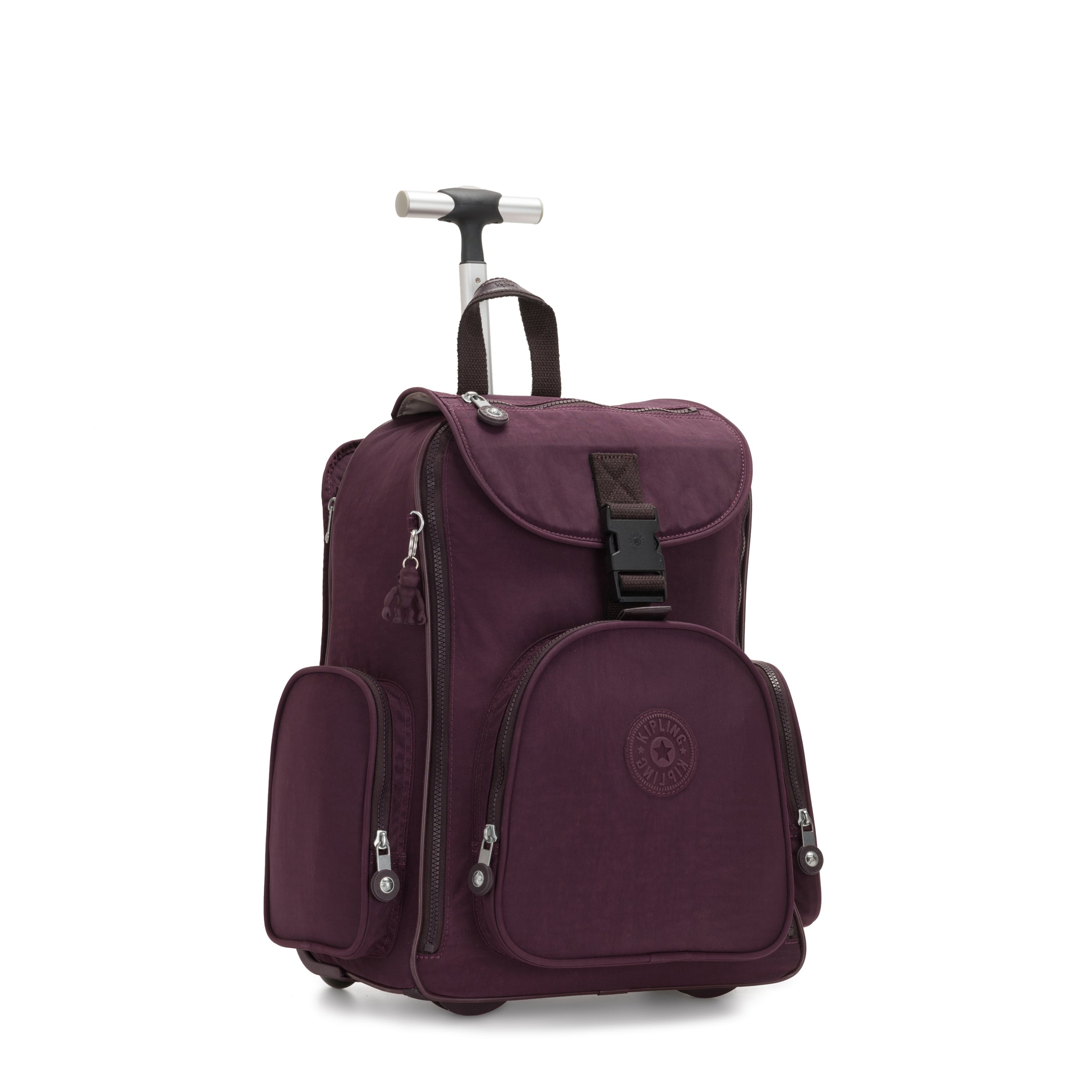 Kipling Alcatraz II Backpack ( Dark Plum , One Size ) Dark Plum One Size U1