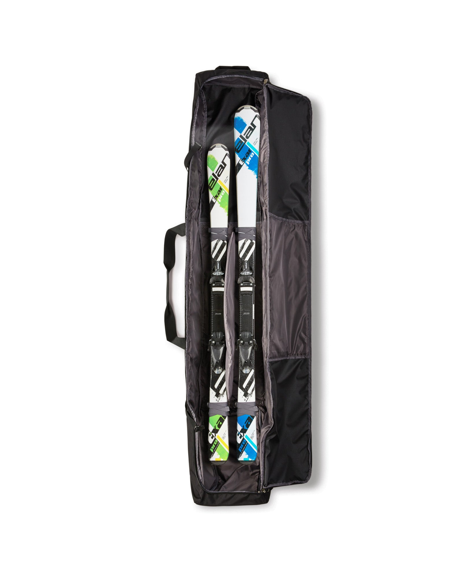 High Sierra Deluxe 185cm Wheeled Double Ski Bag ( Black , One Size ) Black One Size U1