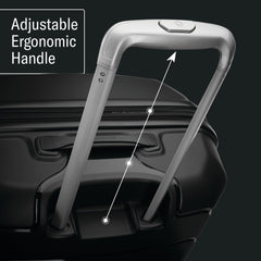 Samsonite Freeform Hardside Expandable with Double Spinner Wheels ( Black , Carry-on Spinner ) Black Carry On Spinner U32