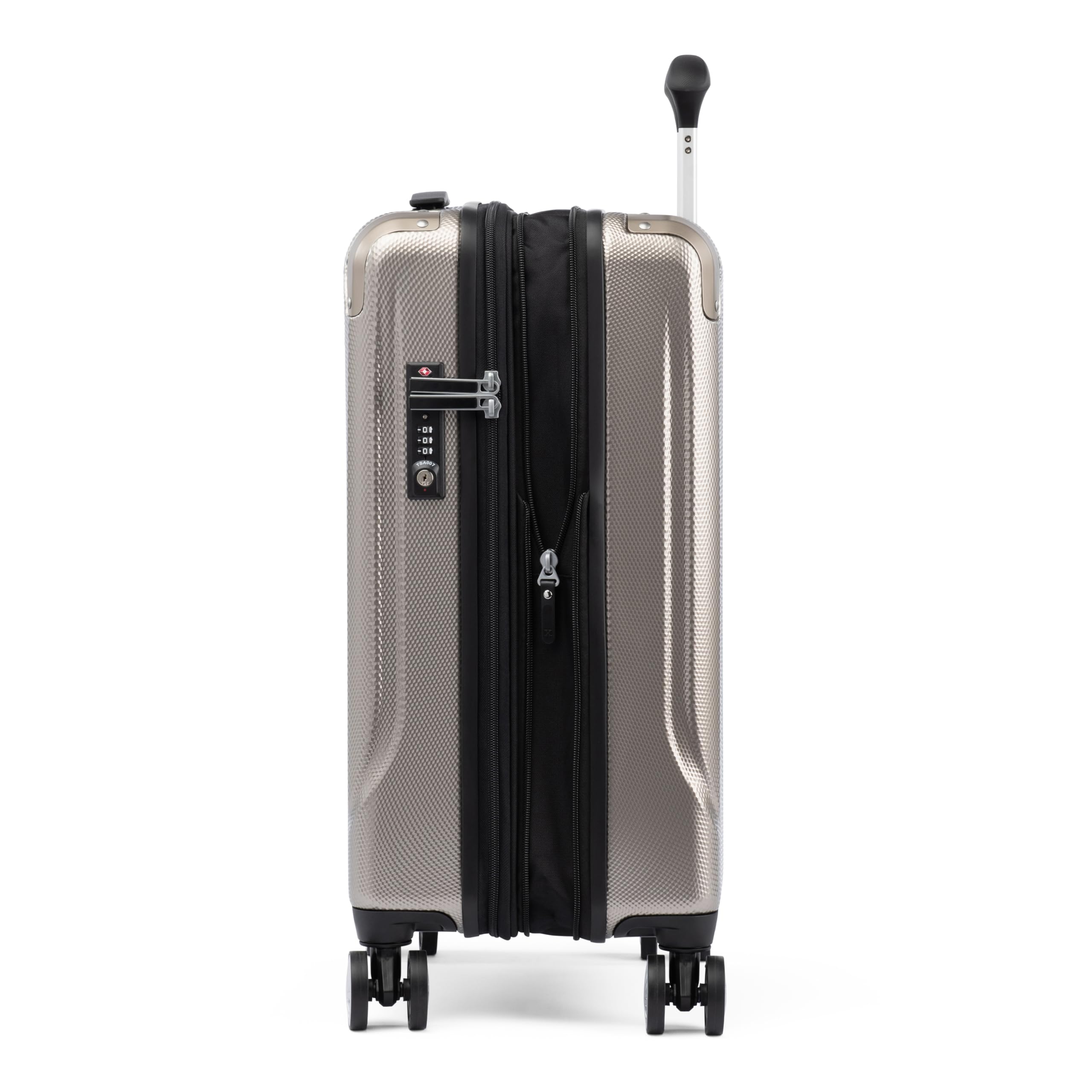 Travelpro Pathways 3 Hardside Expandable Luggage, 8 Spinner Wheels, Lightweight Hard Shell Suitcase ( Champagne , Carry On 21 Inch ) Champagne Carry On 21 Inch U10