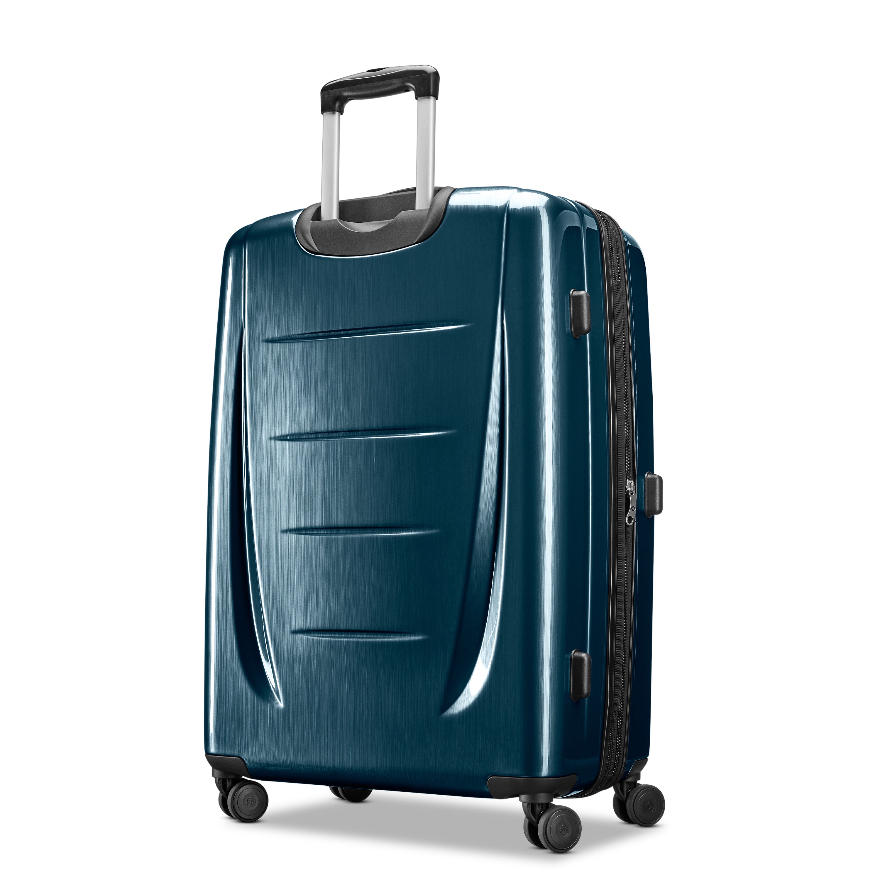 Samsonite Winfield 2 Checked-Large 28-Inch Hardside Expandable Luggage with Spinner Wheels, , Nordic Blue ( Teal , Checked-Large 28-Inch ) Teal Checked Large 28 Inch U31