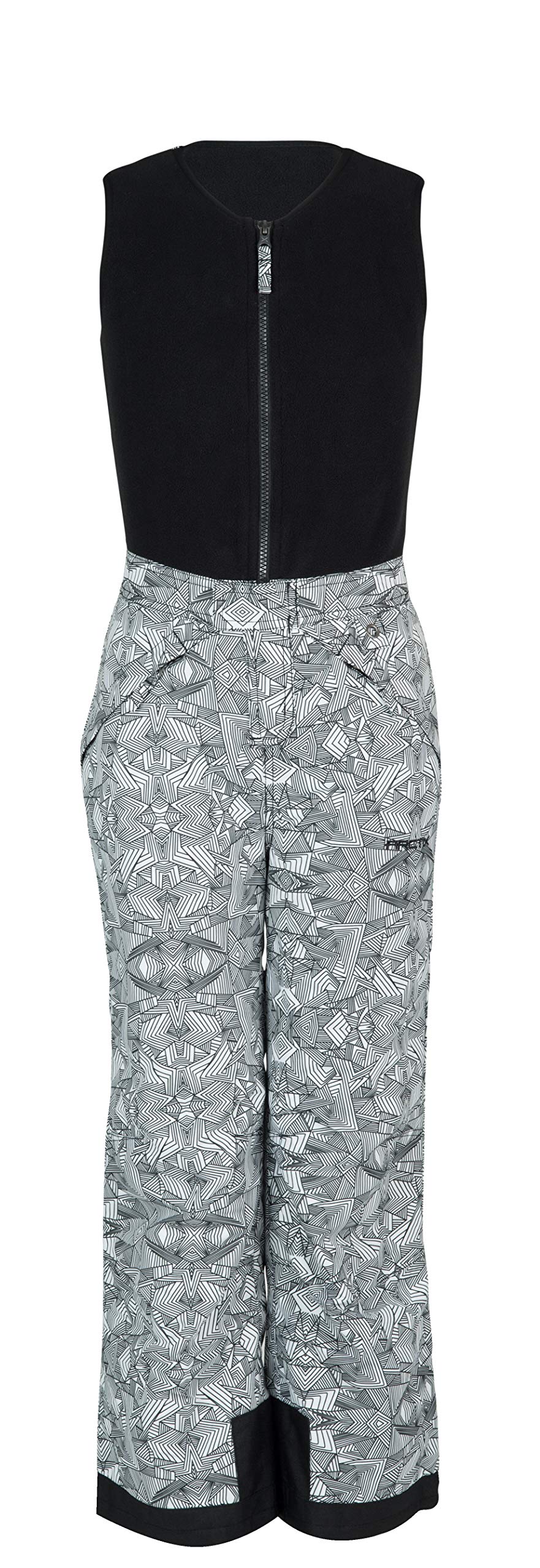 Arctix Kids Infinity Bib Overalls ( Diamond Print White , X-Large ) Diamond Print White X Large U5