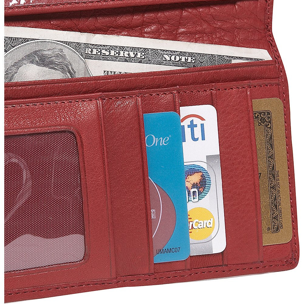 Osgoode Marley Cashmere Deluxe Checkbook Cover ( Espresso , One Size ) Espresso One Size U1