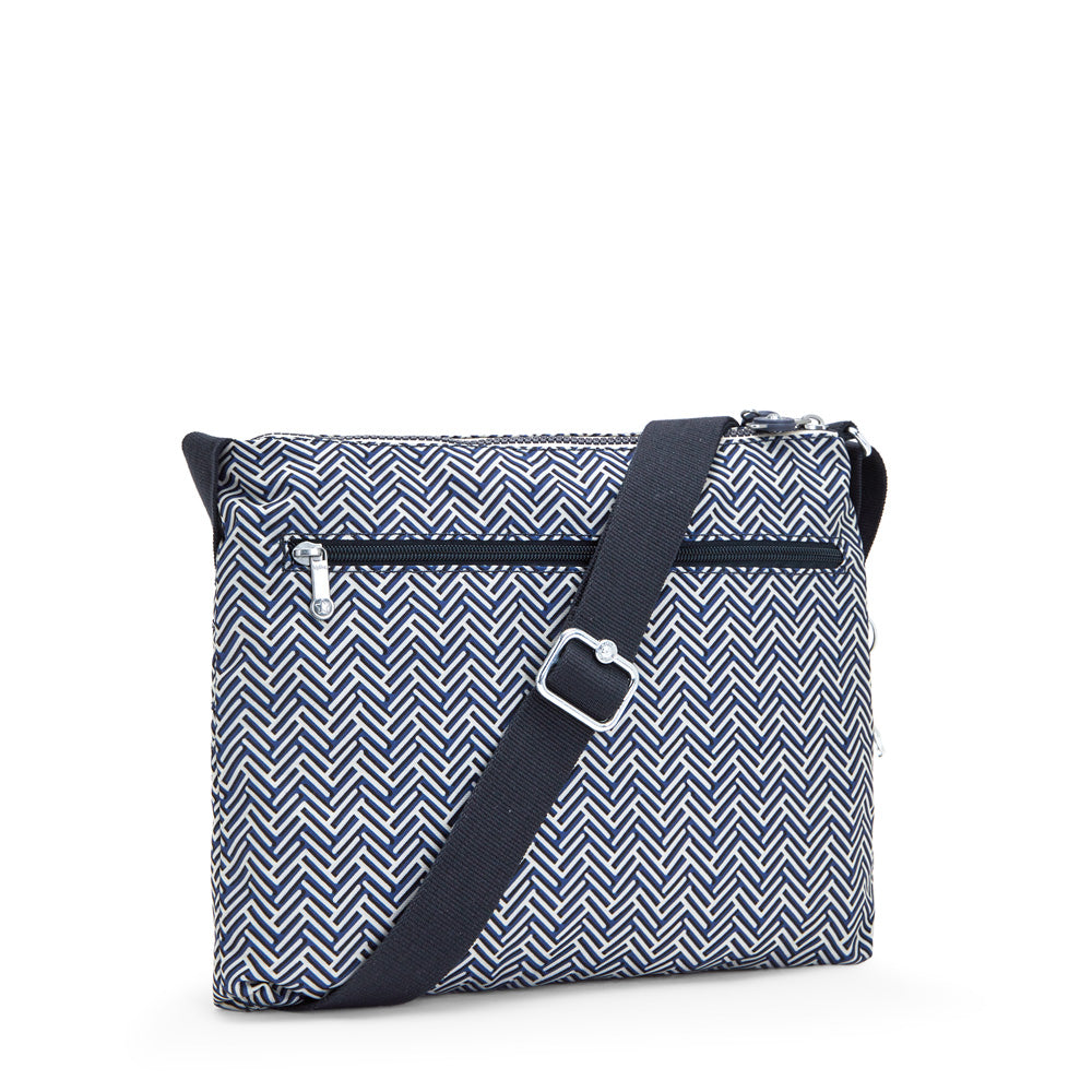 Kipling Women's Alvar Solid Crossbody Bag Urban Chevron Medium U1