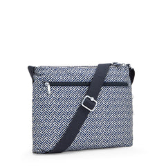 Kipling Women's Alvar Solid Crossbody Bag Urban Chevron Medium U1