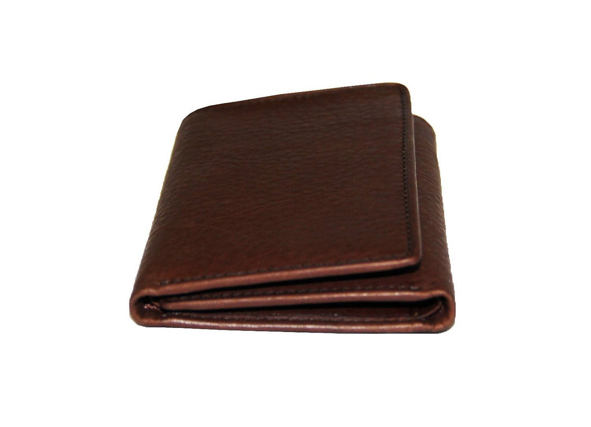 Osgoode Marley Cashmere RFID Blocking Mens Tri-Fold Leather Wallet ( Espresso , One Size ) Espresso One Size U1