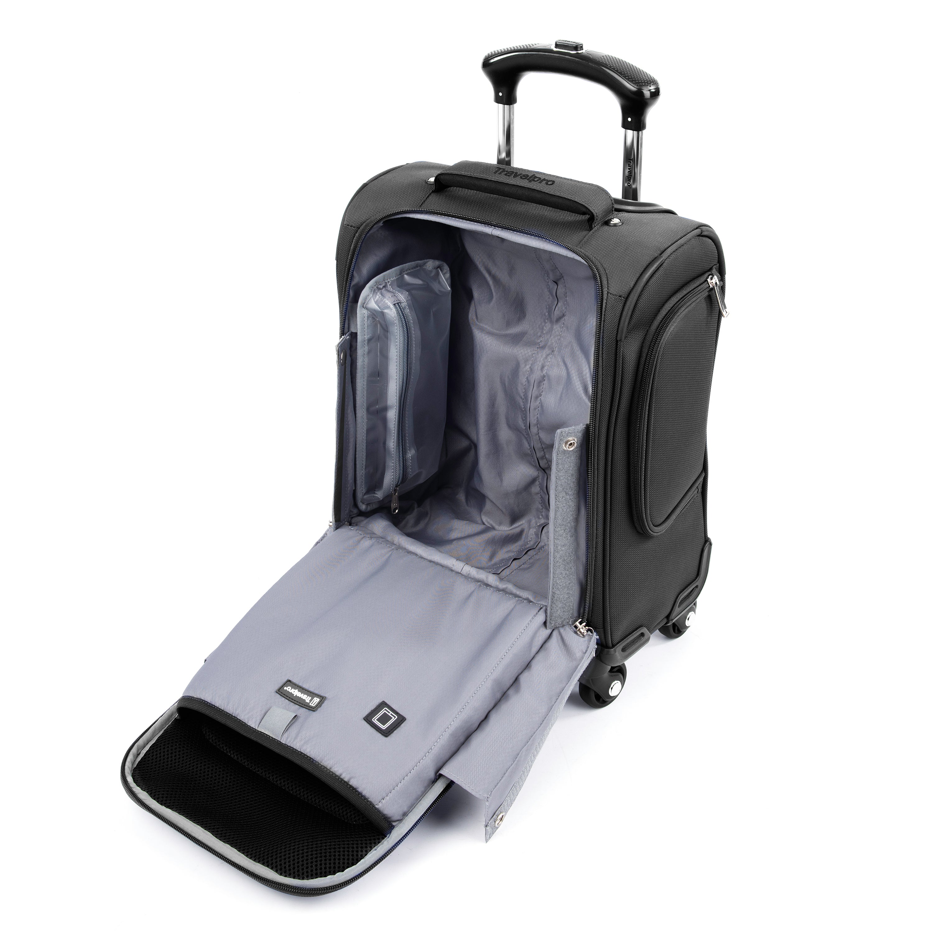 Travelpro WindSpeed Select Underseat Carry-On Spinner ( Black , One Size ) Black One Size U3