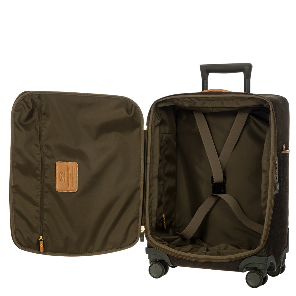 Bric's Firenze 21" Carry-On Compound Spinner ( Olive , One Size ) Olive One Size U1